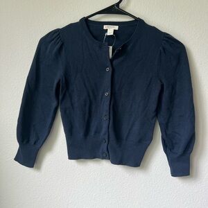 Crewcuts Navy Cardigan Sweater